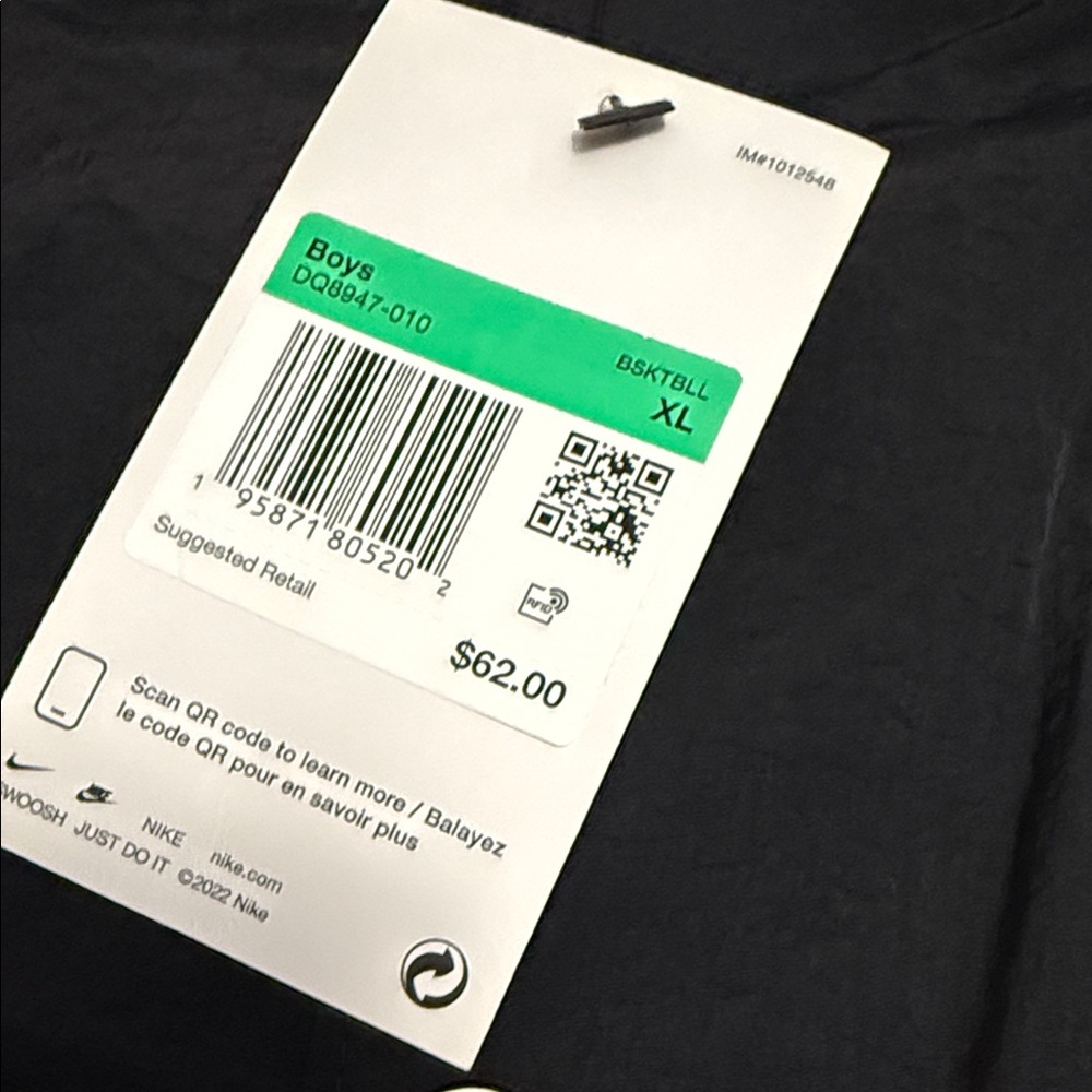 Nike kids  Black and White Casual Shirt - Picture 3 of 5